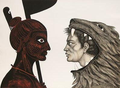 This is Marian Maguire's "Herackles discusses Boundary Issues with the Neighbors" as used in Sam Reese's interview with Jack Messenger.