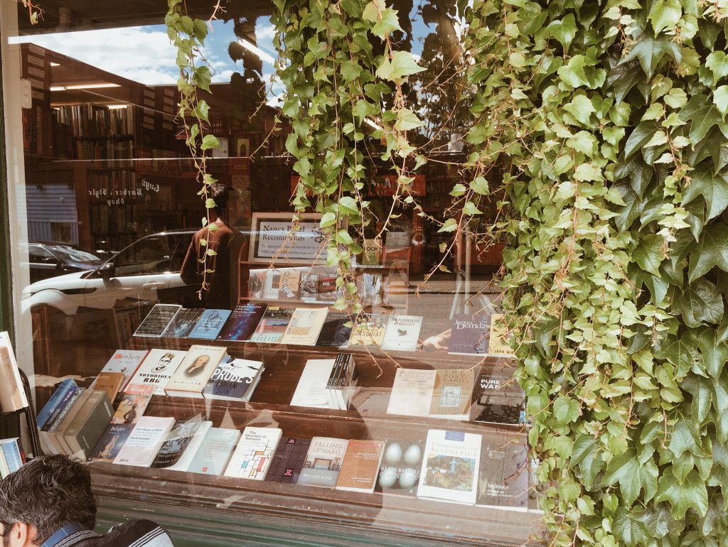 This is a picture of Magus Books in Seattle!