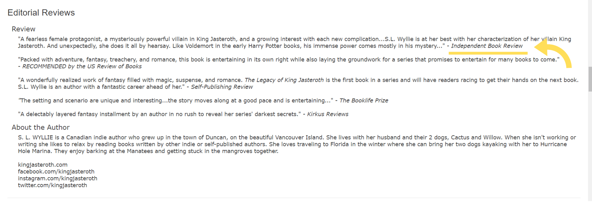 Editorial Book Reviews Independent Book Review