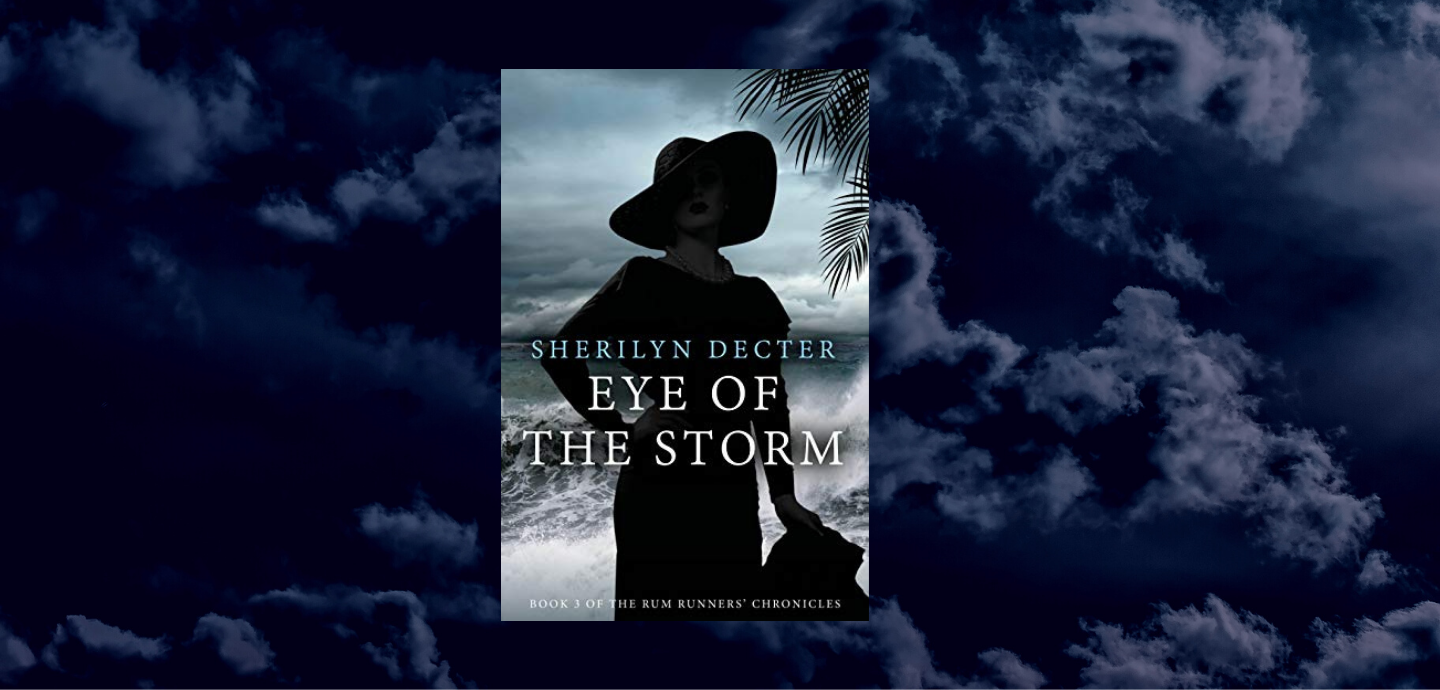 This is the featured photo for IBR's review of Eye of the Storm by Sherilyn Decter