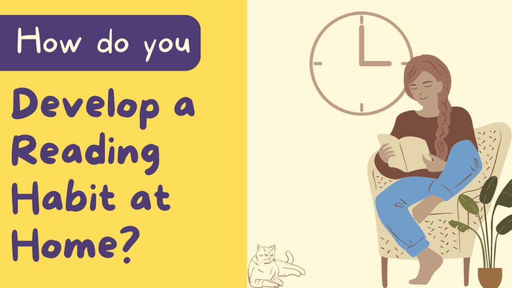 Featured photo for blog post by Joe Walters about developing a reading habit at home.