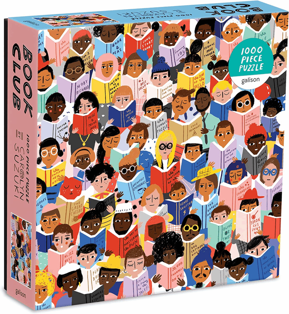 puzzle book club gifts