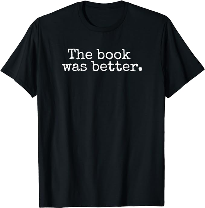 T shirt gifts for book lovers