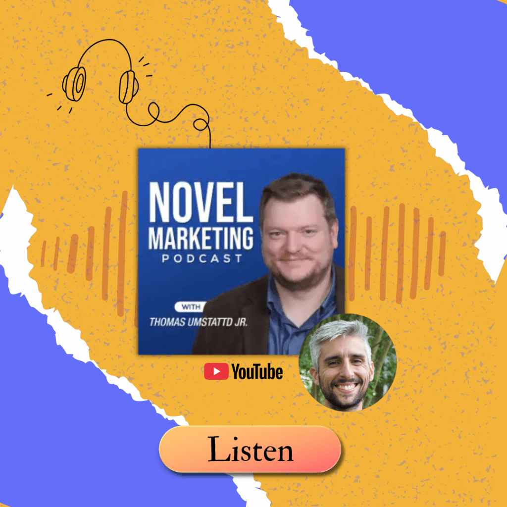 Joe Walters on the Novel Marketing Podcast with Thomas Umstattd Jr.