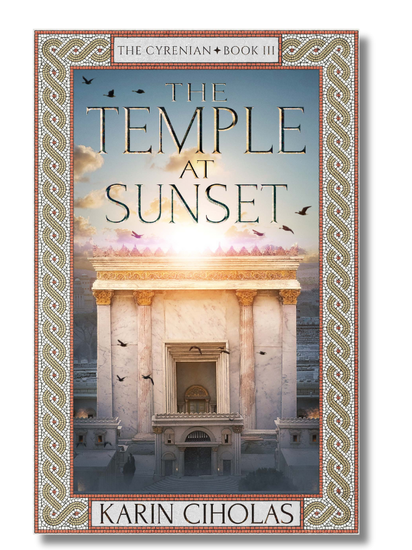 The Temple at Sunset by Karin Ciholas